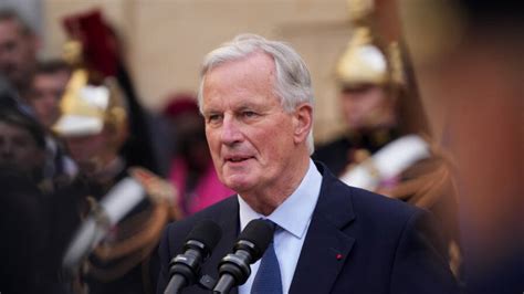 Michel Barnier Le Montant Que Le Premier Ministre Touchera La