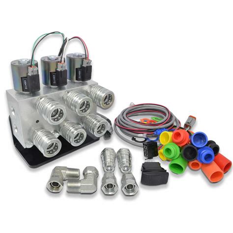 Hydraulic Multiplier Kit Scv Splitter Diverter Valve Including