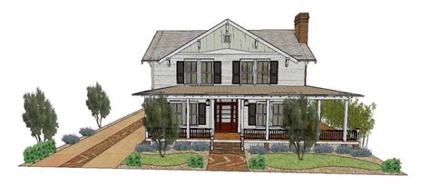 Beautiful Two Story Residential Cottage 3d Model Cad Drawing Details