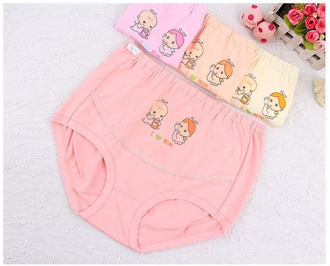 K1932a High Waist 100 Cotton Maternity Panties For Mom Underwear For