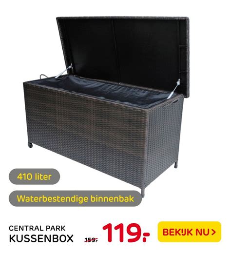 Central Park Kussenbox Aanbieding Bij Praxis