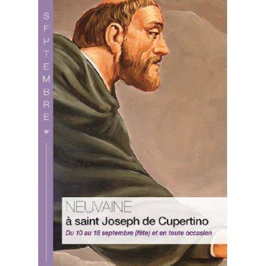 Neuvaine Saint Joseph De Cupertino