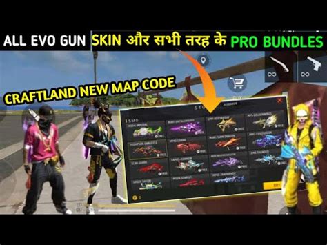 Craftland Map Code All Evo Gun Max And Pro Bundles Golden Sakura