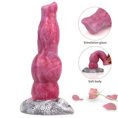 Neue Sex Spielzeug F R Frauen Silikon Dildo Realistische Riesige Hund