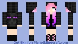 Ender Girl Skin Minecraft Skin