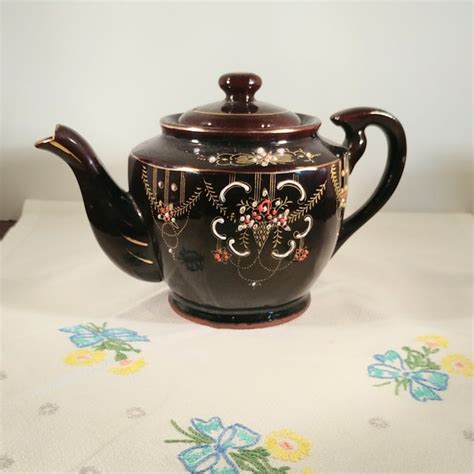 Brown Betty Teapot - Etsy