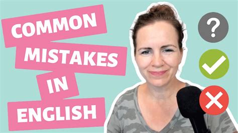 Stop Making These Common English Mistakes 😱 Pronunciation And Grammar Youtube