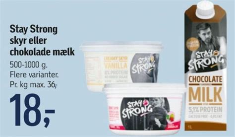 Stay Strong Skyr Vanilje Føtex januar 2023 Alle Tilbudsavis