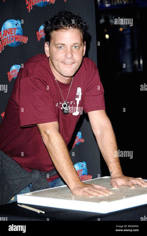 Corey Haim Handprint Ceremony At Planet Hollywood Stock Photo Alamy