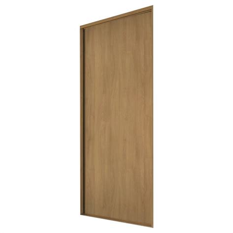 Classic Sliding Wardrobe Door Oak Panel Oak Frame W762mm Homebase