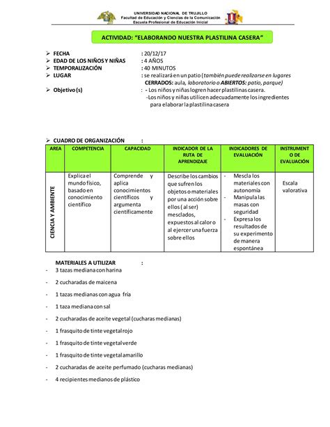 Elaborando Nuestra Plastilina Casera PDF