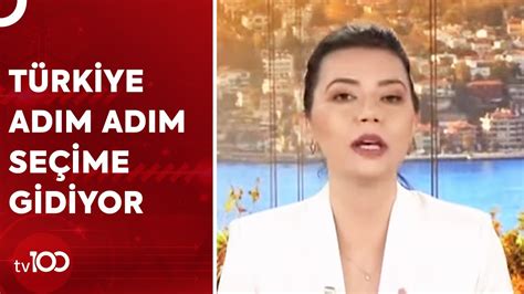 TV100 Editörü Betül Araz Siyasetin Sıcak Gelişmelerini Aktardı TV100