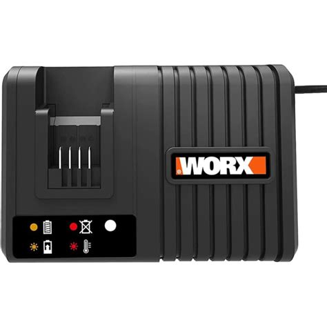 WA3867 Chargeur De Batterie Lithium Ion 20V 6000 MAh Worx