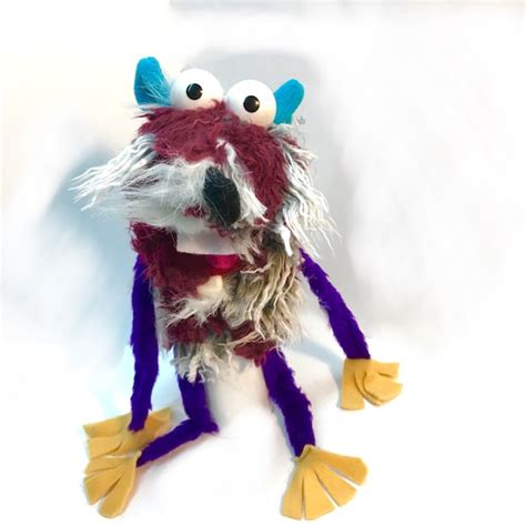 Rat Hand Puppet With Squeaker Etsy