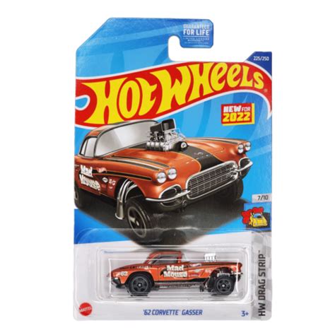 Hot Wheels 62 Corvette Gasser Car Hw Drag Strip Chevy Chevrolet Hct12 2022 Ebay