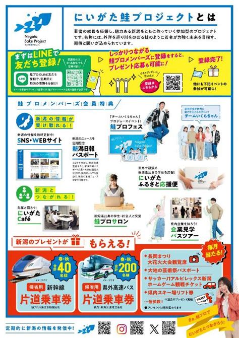 新潟の若者を応援する「にいがた鮭プロジェクト」／柏崎市公式ホームページ