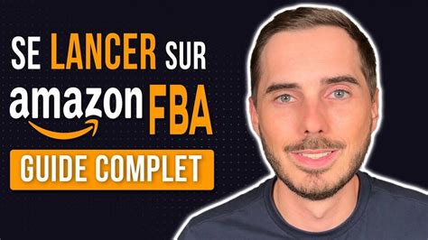 A Man Is Looking At The Camera With An Amazon Fba Logo On It