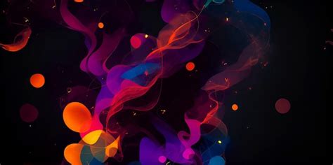 Premium Ai Image Abstract Colorful Wave Background For Design