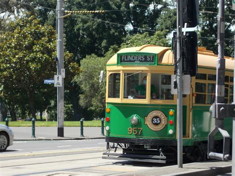 Beautiful old trams in Melbourne, Australia. These are W-class trams ...