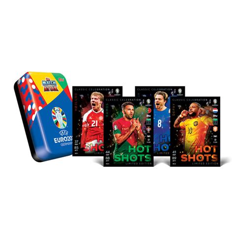 2024 Topps Match Attax Uefa Euro Cards Mega Tin Wholesale