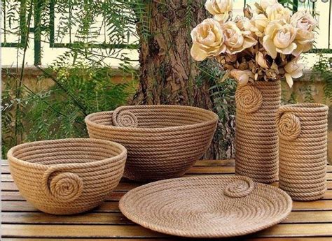 Artesanatos Faça e Venda Artesanatos usando corda de sisal