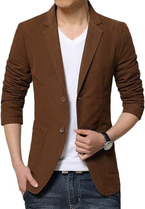 Chaquetas De Los Hombres Fit Chaqueta De Slim Modernas Casual Solapa De