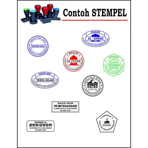 Contoh Desain Stempel - 54+ Koleksi Gambar