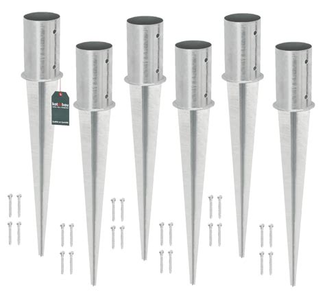 KOTARBAU 6er Set Einschlagbodenhülse Ø 100mm Kaufland cz