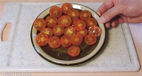 Comment D Couper Rapidement Des Tomates Cerises Rezept