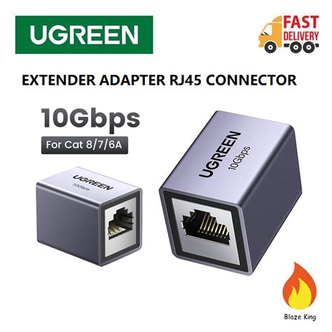 Ugreen Rj Connector Network Gigabit Ethernet Extender Adapter