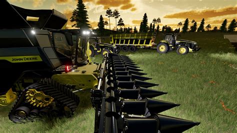 John Deere X91100 Blackandyellow Version Tommod Fs22 Kingmods