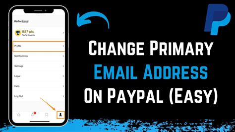 How To Change Your Primary Email On Paypal Youtube