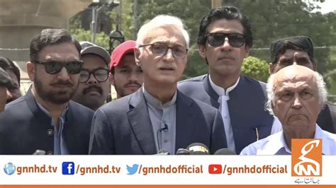 Watch Live Jahangir Tareen Important Media Talk About Imran Khan Arrest