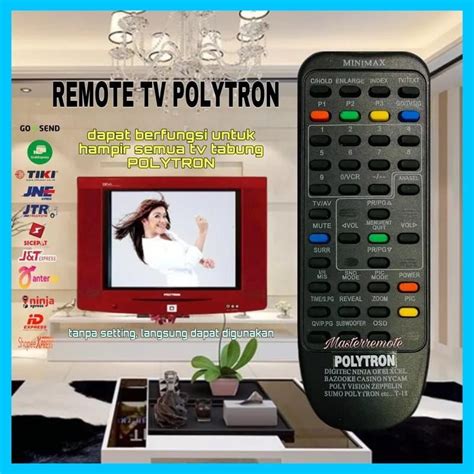 Jual Remote Tv Tabung Polytron Minimax Digitec Shopee Indonesia