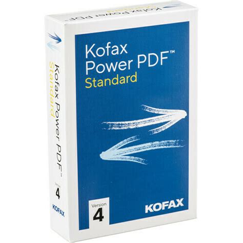 Kofax Power PDF 4 Standard