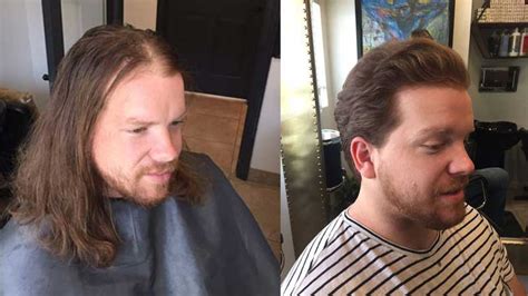 Mens Hair Transformations Before And After By Paul George