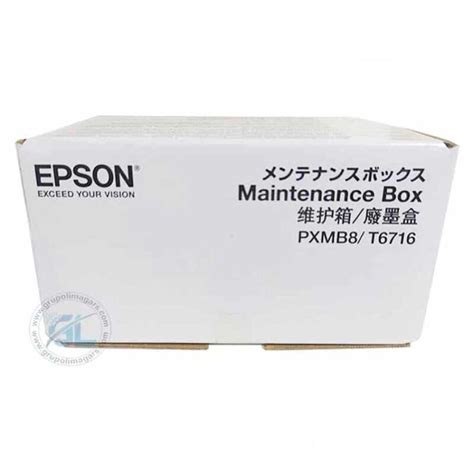 Caja De Mantenimiento Epson C L Original G Limagars Peru