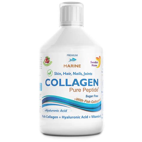 Marine Collagen Liquid Pure Peptide With Fish Collagen 10000mg 500ml