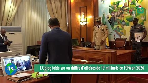 Reportage Gabon LOprag Table Sur Un Chiffre Daffaires De 19