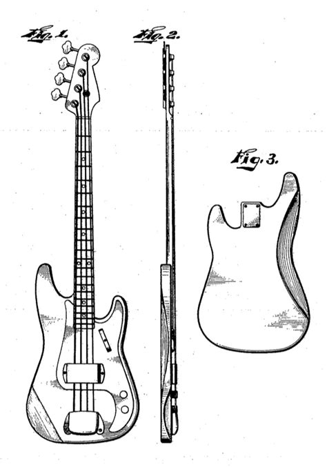 Bass Guitar Sketch At Explore Collection Of Bass