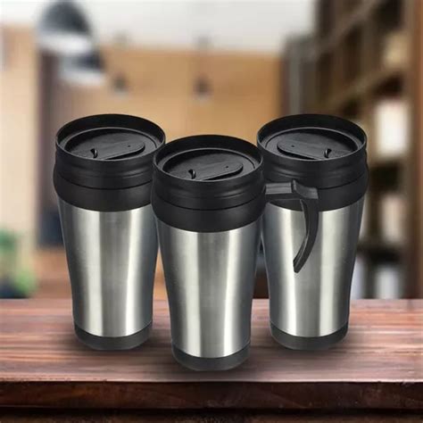 Termo Para Café Taza Térmica 450 Ml Metálica 12 Piezas en venta en