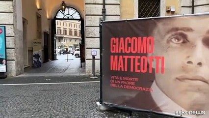 Vita E Morte Di Matteotti A Anni Dal Brutale Omicidio Fascista