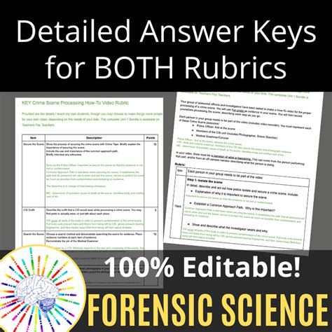 Forensics Basics Project: Crime Scene Processing How-To Video - Science ...