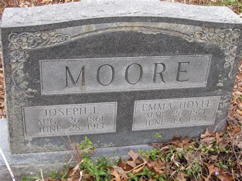 Joseph Lemuel Moore 1861 1913 Find A Grave Memorial