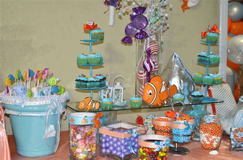 Buffet Candy Baby Shower Boy Nemo Finding Nemo Baby Shower Nemo Baby