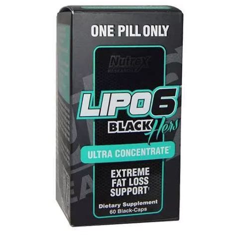 Suplemento Nutrex Research Lipo 6 Black Hers Ultra Concentrate