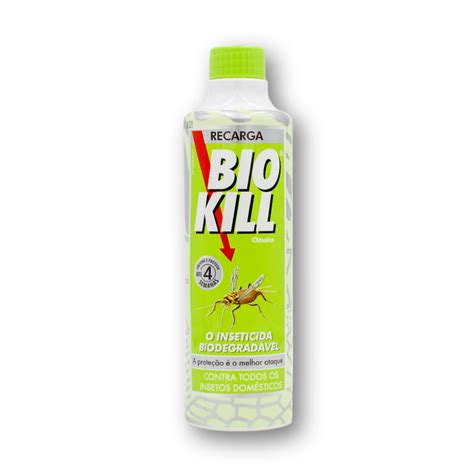 Inseticida Recarga Bio Kill Garrafa Ml Cubostore