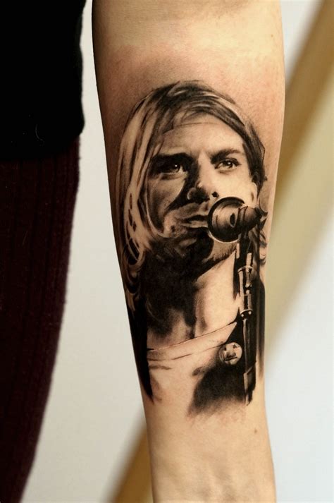 Kurt Cobain Tattoo Designs