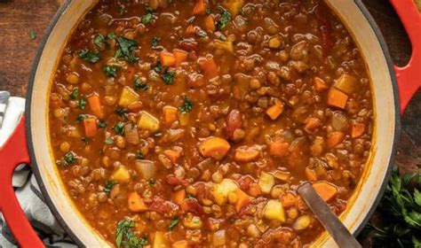 Lentil Tomato Soup Brenda Gantt Recipes