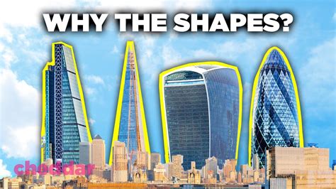 The Real Reason Londons Skyscrapers Are Oddly Shaped Cheddar